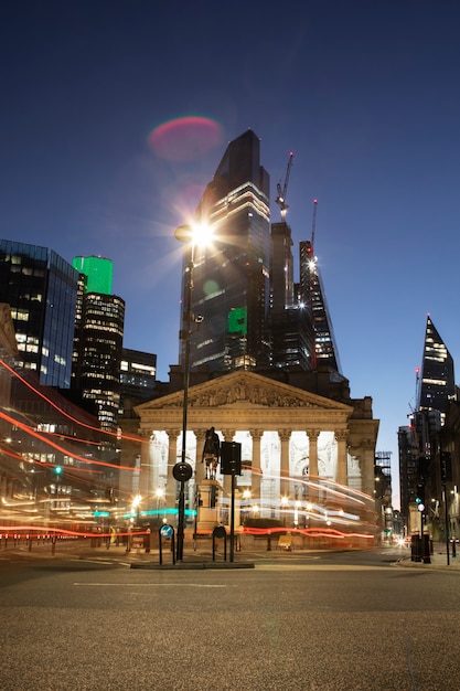 Beautiful london streets cityscape