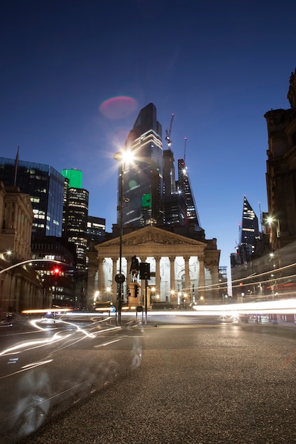 Bellissimo paesaggio urbano di strade di londra