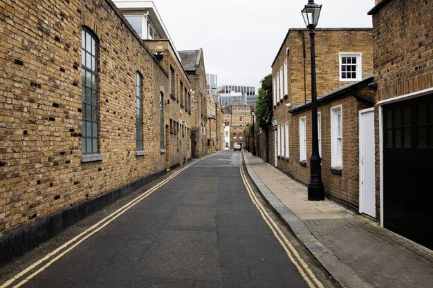 Beautiful london streets cityscape