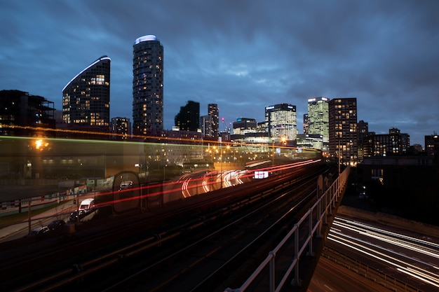 Foto gratuita bellissimo paesaggio urbano di strade di londra