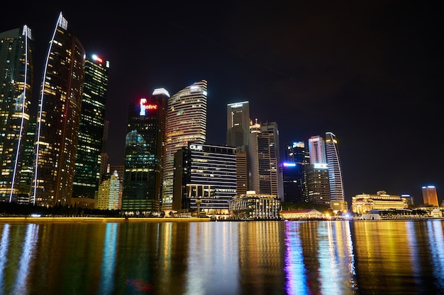 beautiful long exposure amazing urban complex