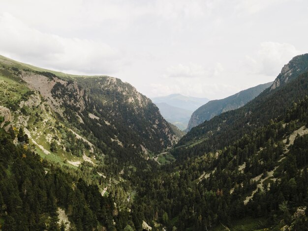 美しい山の風景