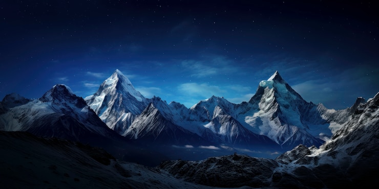 Free Photo beautiful mountain landscape