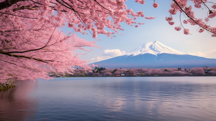 Free Photo beautiful mountains landscape