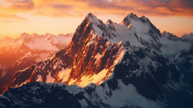 Foto gratuita bel paesaggio di montagne