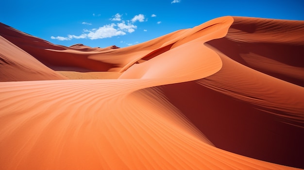Beautiful natural desert landscape