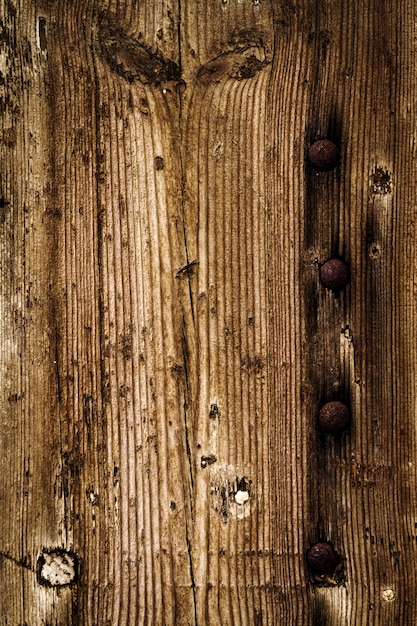 Free photo beautiful old antique dark wooden texture surface background backdrop. copy space.