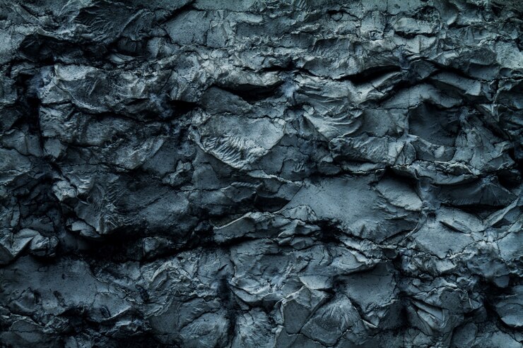 Free Photo beautiful old grunge texture of concrete rough wall. gray color. background backdrop. horizontal. blue colors.