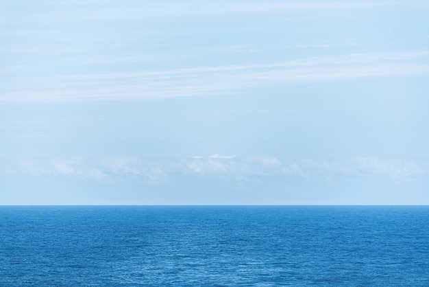 Free photo beautiful photo of the sea and sky