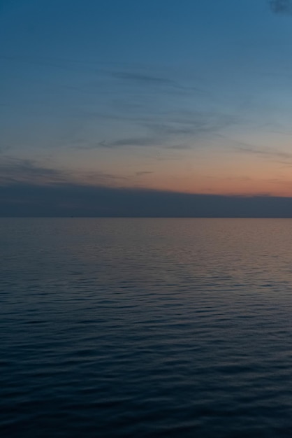 Free photo beautiful photo of the sea and sky