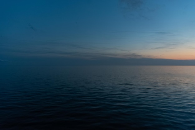 Free photo beautiful photo of the sea and sky