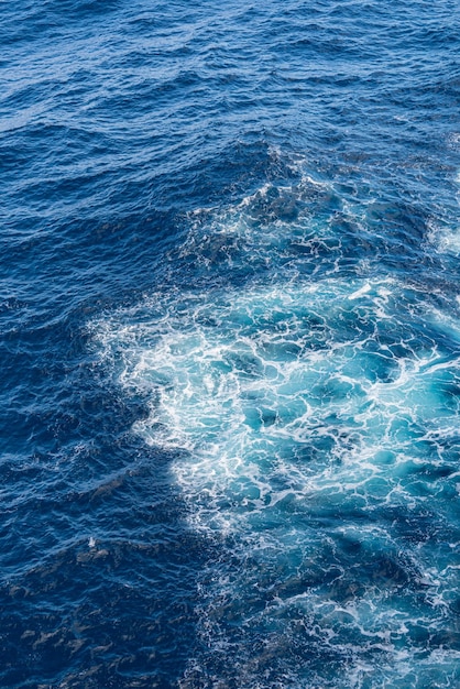 Bella foto delle onde del mare