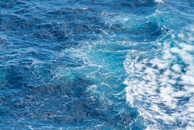 Beautiful photo of the sea waves