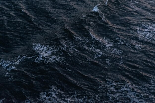 Beautiful photo of the sea waves