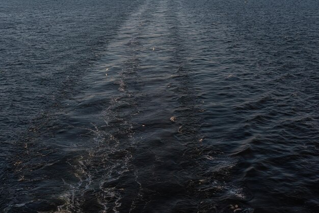 Beautiful photo of the sea and waves