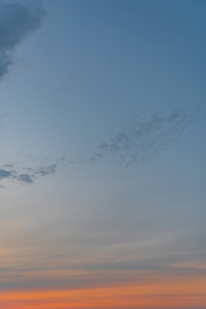 Free photo beautiful photo of the sky and clouds