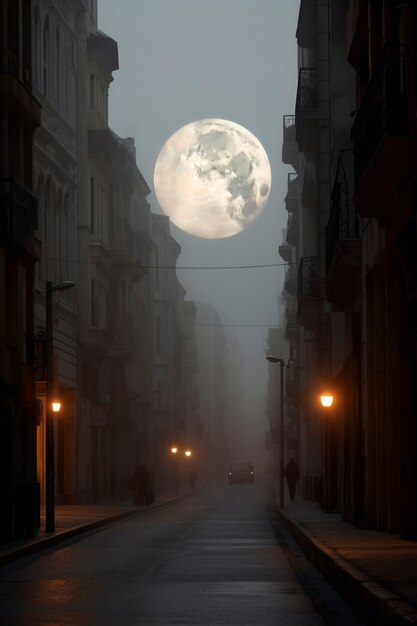 아름다운 사진 현실적인 달