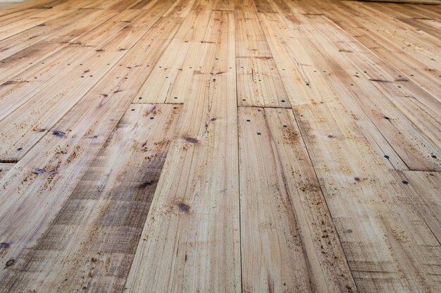 Beautiful pine wood floor