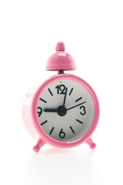 Free photo beautiful pink clock