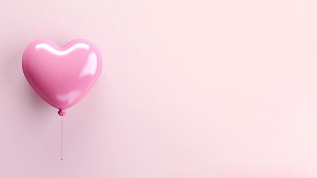 Beautiful pink heart shape