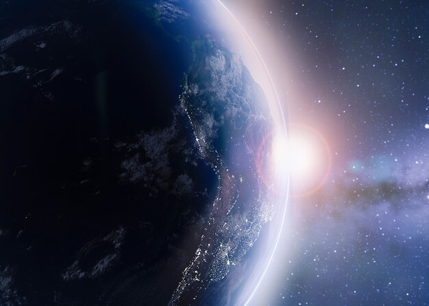 beautiful planets in space