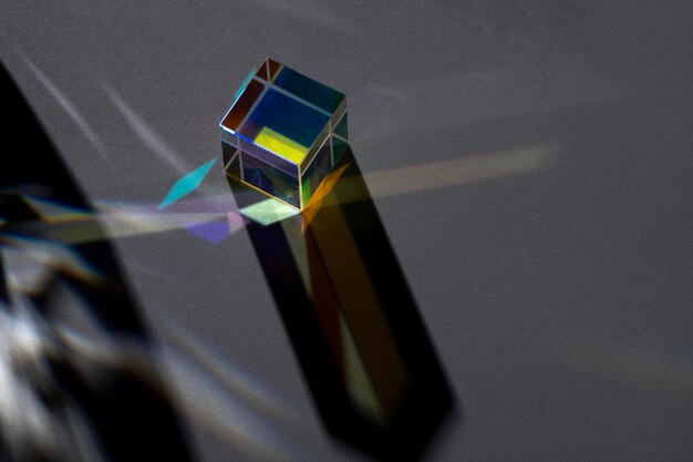 Beautiful prism light concept