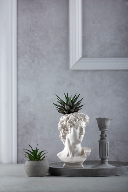 beautiful roman figure carving