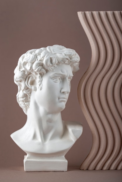 美しいローマの人物の彫刻