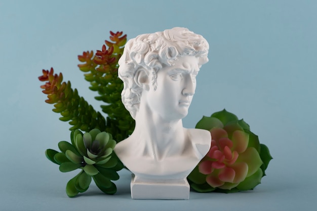Foto gratuita bella scultura di figura romana