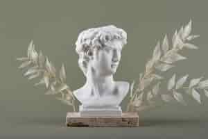 Бесплатное фото Красивая римская резьба по фигуре