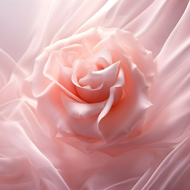 Beautiful rose in studio