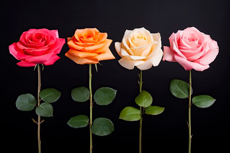 Free Photo beautiful roses arrangement