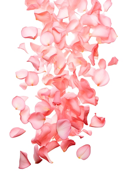 Foto gratuita bella disposizione di petali di rose