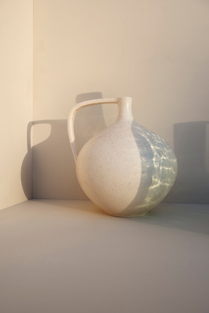 Beautiful rounded minimalist vase