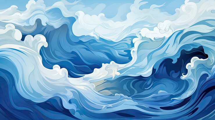 Free Photo beautiful sea landscape with water and nature