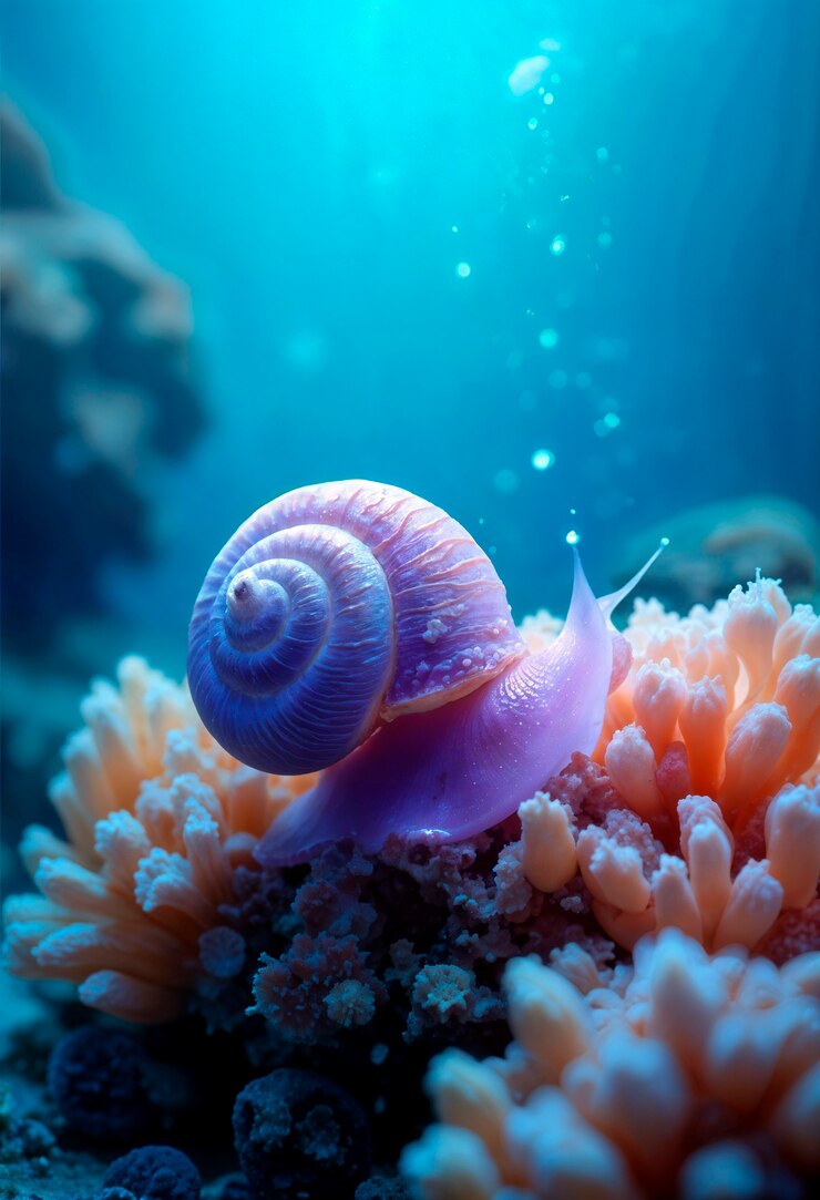 Free Photo beautiful sea life with aquatic animal
