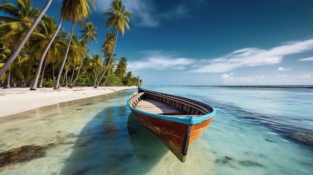 美しい海辺の風景