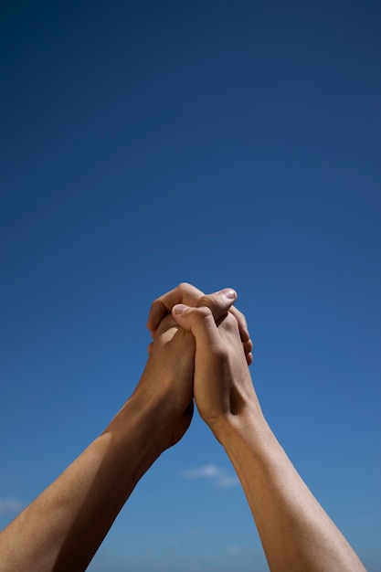 Free photo beautiful and sensitive hands concept