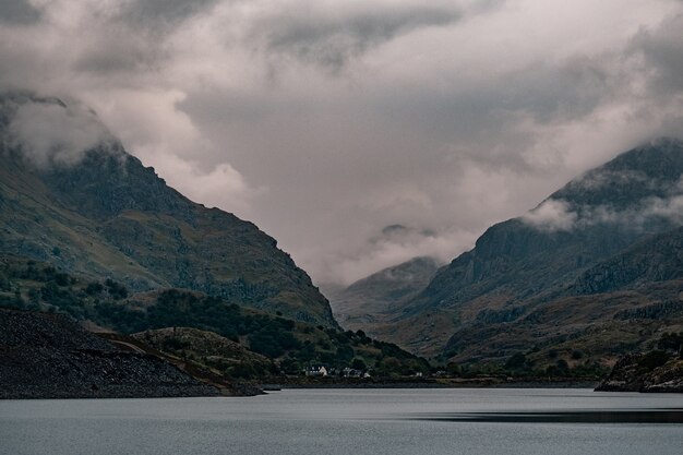 Snowdonia 국립 공원에서 아름다운 샷