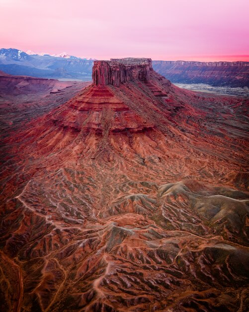 Beautiful shot of Grand Canyon rocks