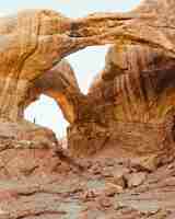 Foto gratuita bello colpo delle rocce del grand canyon