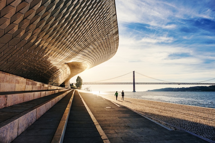 Free Photo beautiful shot of maat, lisbon, portugal