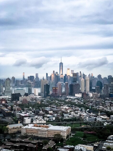 Beautiful shot of New York City