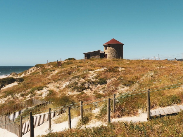 Beautiful shot of northern littoral natural park