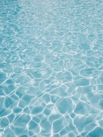 Beautiful shot of rippling crystal blue water for background