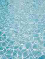 Free photo beautiful shot of rippling crystal blue water for background