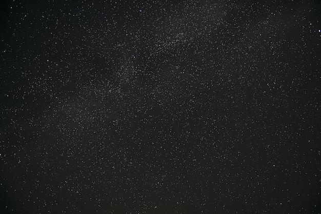 Красивый снимок звездного ночного неба