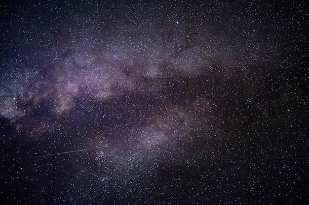 Foto gratuita bellissimo scatto di stelle nel cielo notturno
