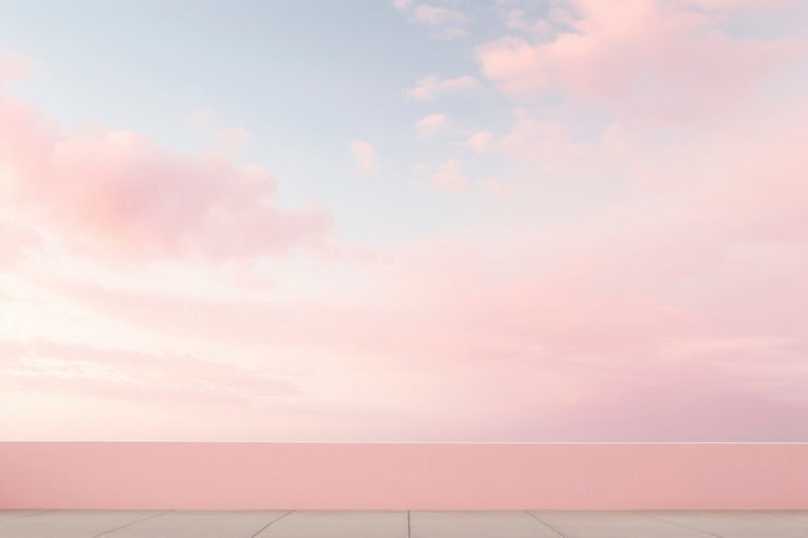 無料Photo デジタル アート スタイルの美しい空の風景