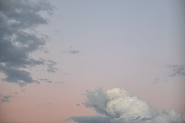 Beautiful sky with clouds